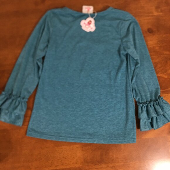 Ruffle Girl Long Sleeve Top - Picture 2 of 6
